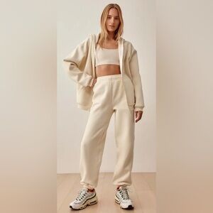 reformation boyfriend sweatpants